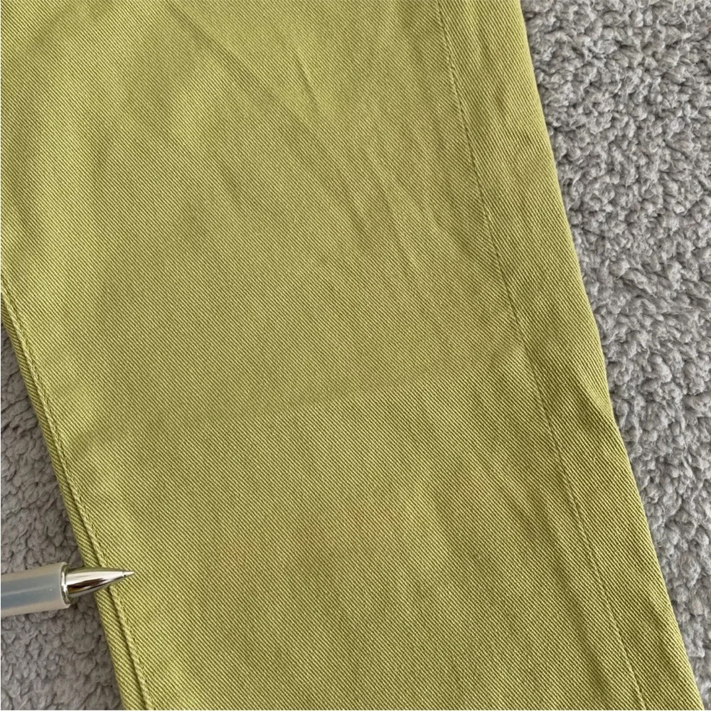 Uniqlo Jeans Women's Low Rise‎ Skinny Straight Olive Green Size 27 Inseam 28